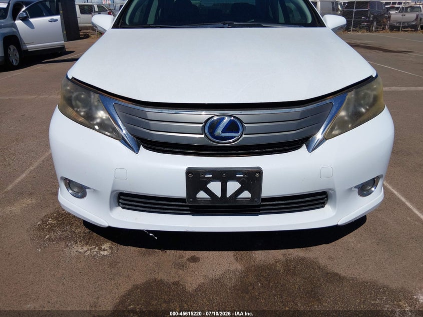 2010 Lexus Hs 250h VIN JTHBB1BA1A2002844 IAAI salvage auction — NORMAL WEAR, Clear (Hawaii), sold $25 on 2026-07-21 (photo 6)