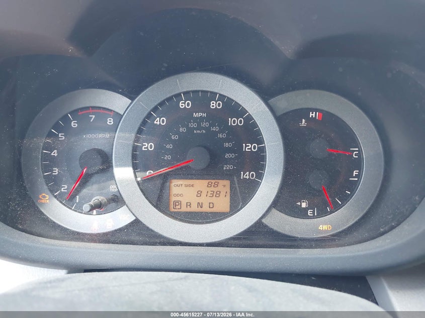 2008 Toyota Rav4 VIN JTMBD31V886076969 IAAI salvage auction — NORMAL WEAR, Clear (Illinois), sold $125 on 2026-07-22 (photo 7)