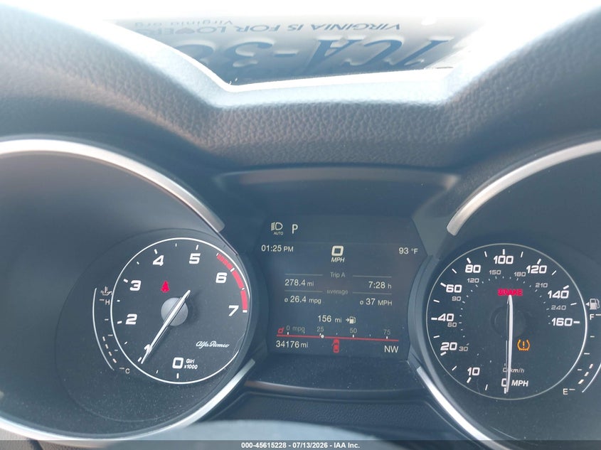 2022 Alfa romeo Stelvio VIN ZASPAKBN3N7D41334 IAAI salvage auction — LEFT REAR, Salvage Title, sold $7,600 on 2026-08-20 (photo 7)