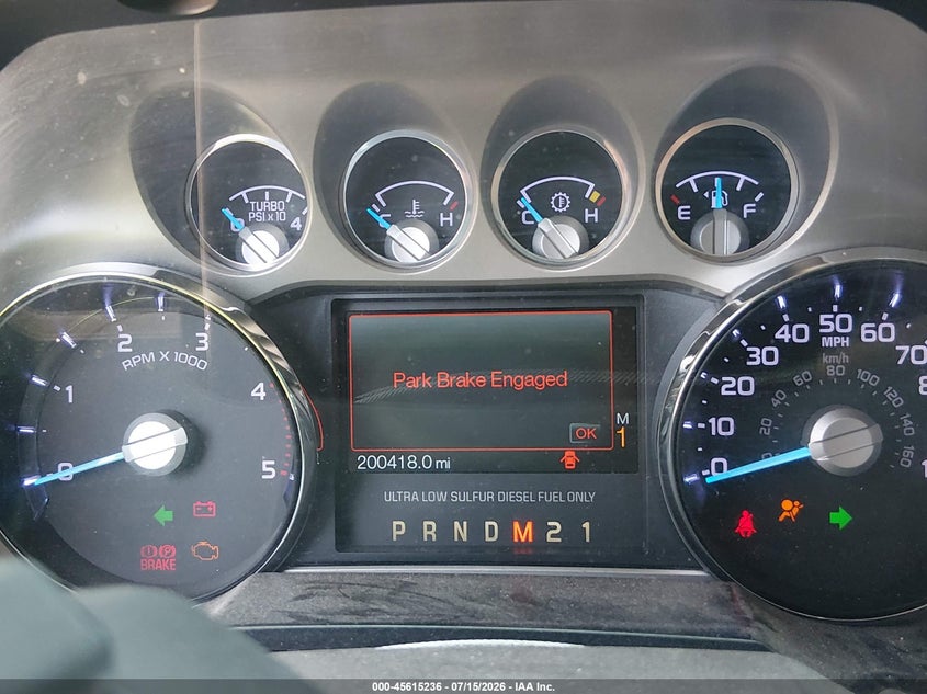 2013 Ford F450 VIN 1FT8W4DT3DEA96275 IAAI salvage auction — FRONT END, Rebuildable (Florida), sold $7,975 on 2026-08-18 (photo 5)