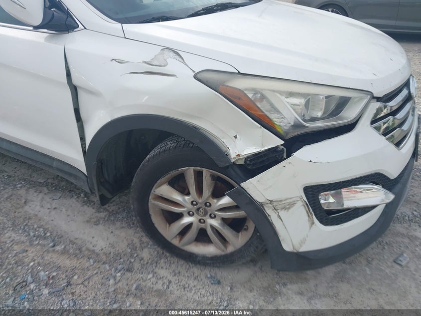 2013 Hyundai Santa fe VIN 5XYZU3LA0DG110080 IAAI salvage auction — NORMAL WEAR, Clear (Florida), sold $900 on 2026-07-30 (photo 6)
