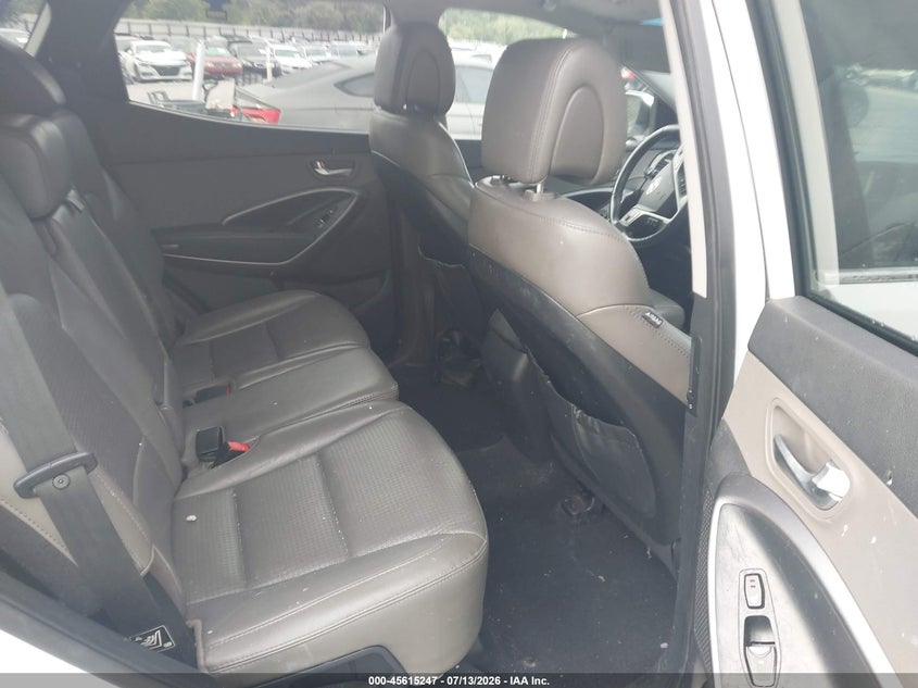 2013 Hyundai Santa fe VIN 5XYZU3LA0DG110080 IAAI salvage auction — NORMAL WEAR, Clear (Florida), sold $900 on 2026-07-30 (photo 8)