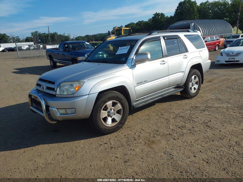 2005 Toyota 4runner VIN JTEBU17R858033243 IAAI salvage auction — NORMAL WEAR, Clear (New Jersey), sold $1,900 on 2026-07-23 (photo 2)