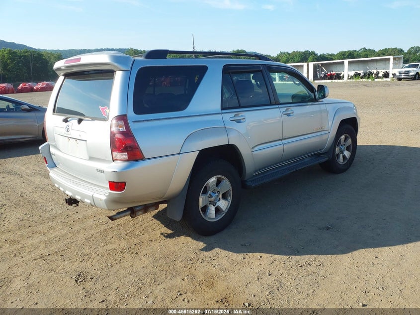 2005 Toyota 4runner VIN JTEBU17R858033243 IAAI salvage auction — NORMAL WEAR, Clear (New Jersey), sold $1,900 on 2026-07-23 (photo 4)