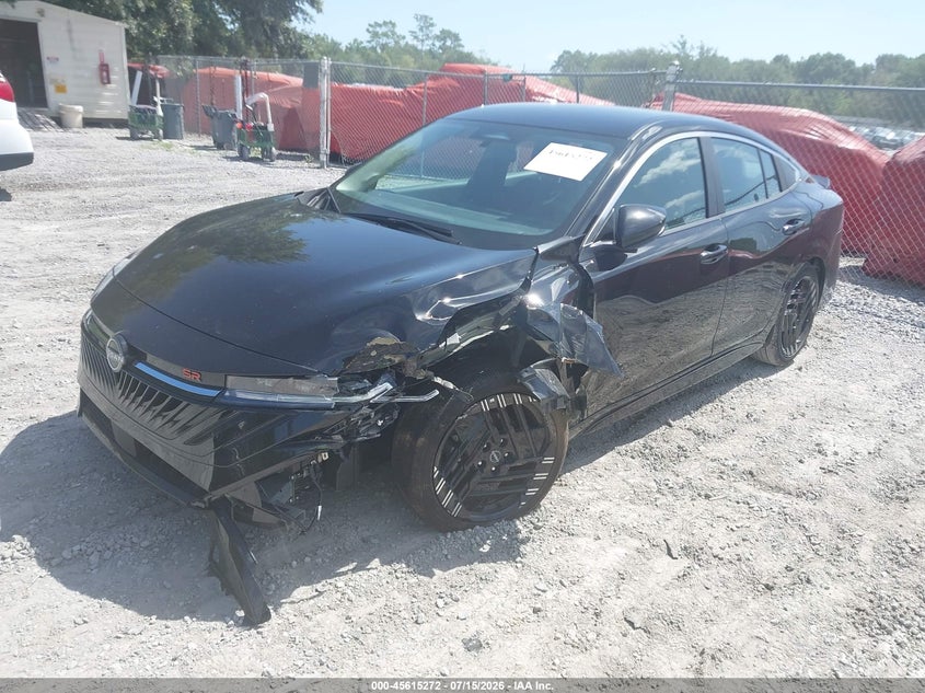 2026 Nissan Sentra VIN 3N1AB9DV1TY233472 IAAI salvage auction — LEFT FRONT, Enterprise Vehicles Clear Only (Florida), sold $9,350 on 2026-07-22 (photo 2)