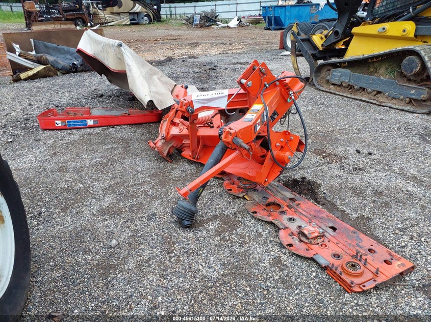 2022 Kuhn Mower gmd280hd VIN KSAA1025C80D09111 IAAI salvage auction — ALL OVER, Bill Of Sale (Texas), sold $75 on 2026-07-29 (photo 1)