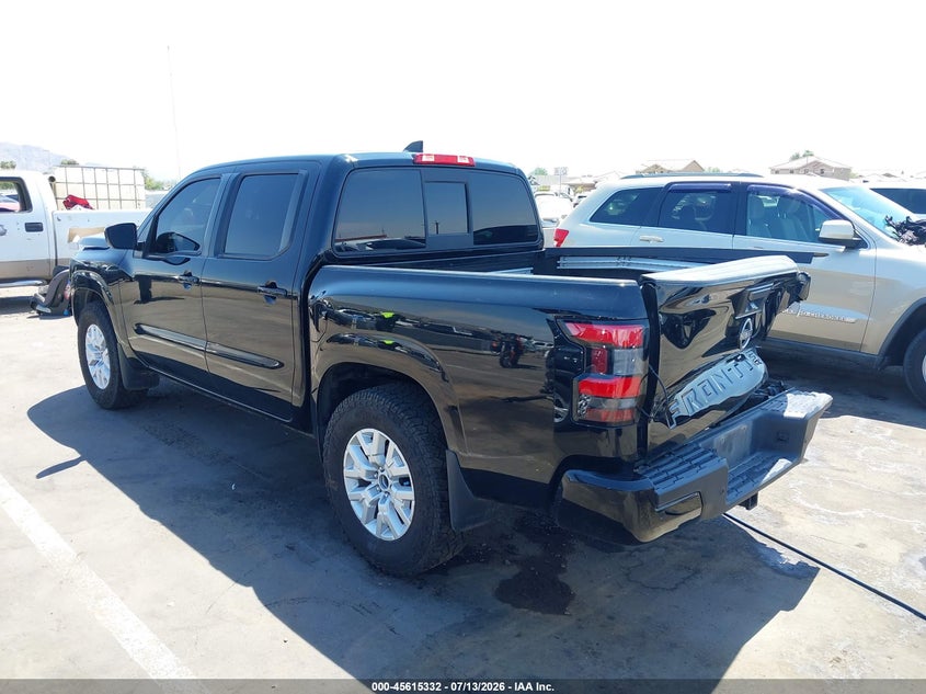 2022 Nissan Navara (frontier) VIN 1N6ED1EJ3NN676418 IAAI salvage auction — RIGHT REAR, Salvage Title, sold $7,600 on 2026-08-18 (photo 3)