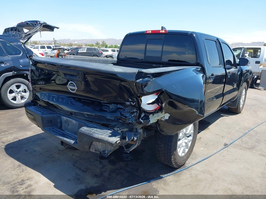 2022 Nissan Navara (frontier) VIN 1N6ED1EJ3NN676418 IAAI salvage auction — RIGHT REAR, Salvage Title, sold $7,600 on 2026-08-18 (photo 4)