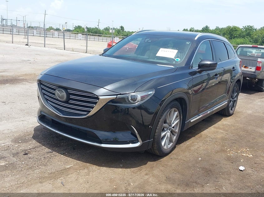 2016 Mazda Cx-9 VIN JM3TCADY9G0105311 IAAI salvage auction — RIGHT FRONT, Salvage Title, sold $2,900 on 2026-07-31 (photo 2)