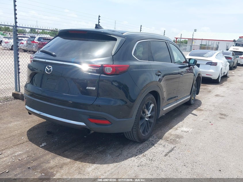 2016 Mazda Cx-9 VIN JM3TCADY9G0105311 IAAI salvage auction — RIGHT FRONT, Salvage Title, sold $2,900 on 2026-07-31 (photo 4)