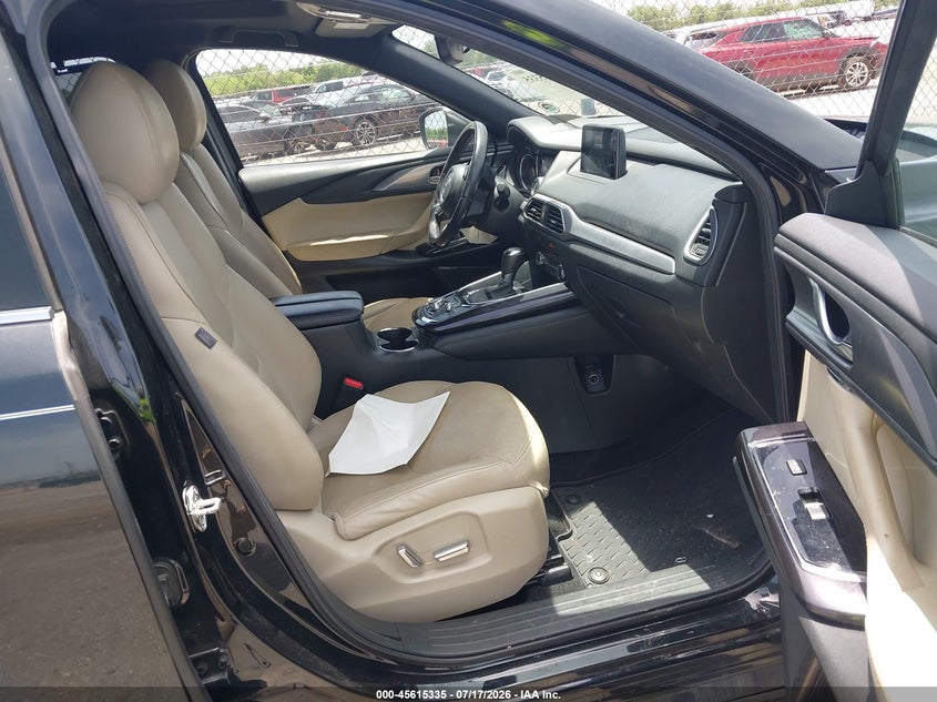 2016 Mazda Cx-9 VIN JM3TCADY9G0105311 IAAI salvage auction — RIGHT FRONT, Salvage Title, sold $2,900 on 2026-07-31 (photo 5)