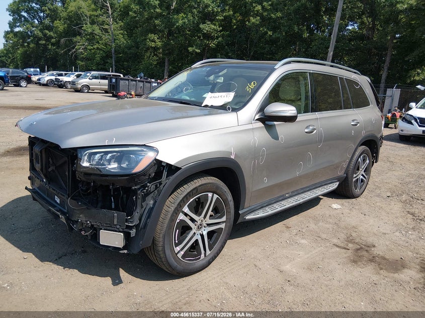 2020 Mercedes-benz Gls-klasse VIN 4JGFF5KE1LA179416 IAAI salvage auction — FRONT END, Salvage - 75% Or Less (Maryland), sold $22,350 on 2026-09-09 (photo 2)
