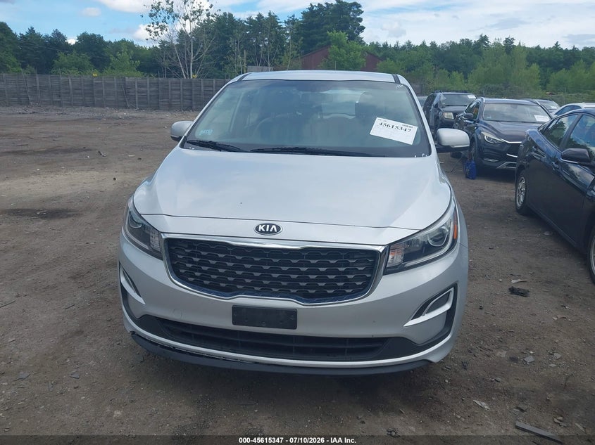 2019 Kia SEDONA VIN KNDMA5C17K6559206 IAAI salvage auction — UNKNOWN, Clear (Massachusetts), sold $1,850 on 2026-07-31 (photo 6)