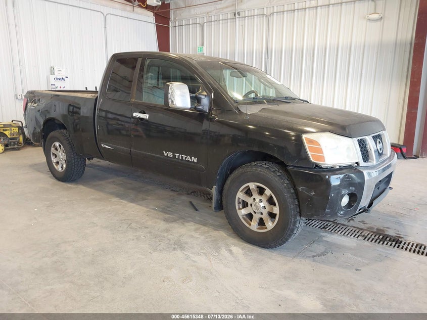 2005 Nissan TITAN VIN 1N6AA06BX5N565731 IAAI salvage auction — NORMAL WEAR, Clear (Utah), sold $500 on 2026-07-22 (photo 1)