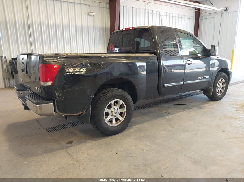 2005 Nissan TITAN VIN 1N6AA06BX5N565731 IAAI salvage auction — NORMAL WEAR, Clear (Utah), sold $500 on 2026-07-22 (photo 4)