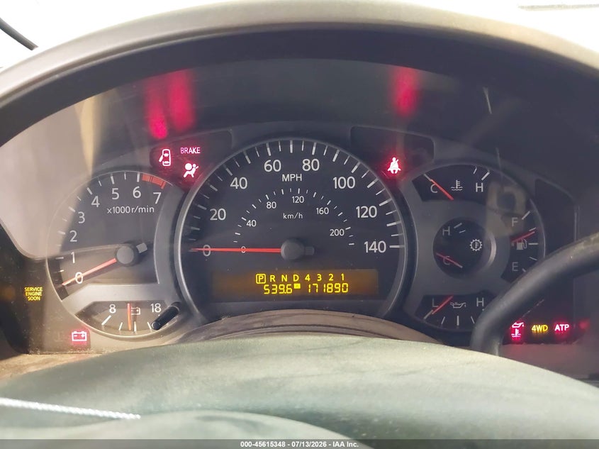 2005 Nissan TITAN VIN 1N6AA06BX5N565731 IAAI salvage auction — NORMAL WEAR, Clear (Utah), sold $500 on 2026-07-22 (photo 7)