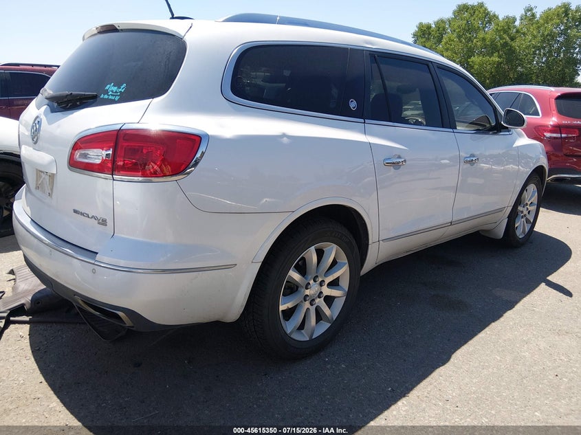 2017 Buick Enclave VIN 5GAKVCKD8HJ343884 IAAI salvage auction — HAIL, Wait Title, sold $725 on 2026-10-07 (photo 4)