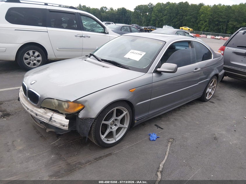 2004 BMW 3 series VIN WBABD33484JY96865 IAAI salvage auction — FRONT END, Salvage (North Carolina), sold $1,100 on 2026-08-01 (photo 2)