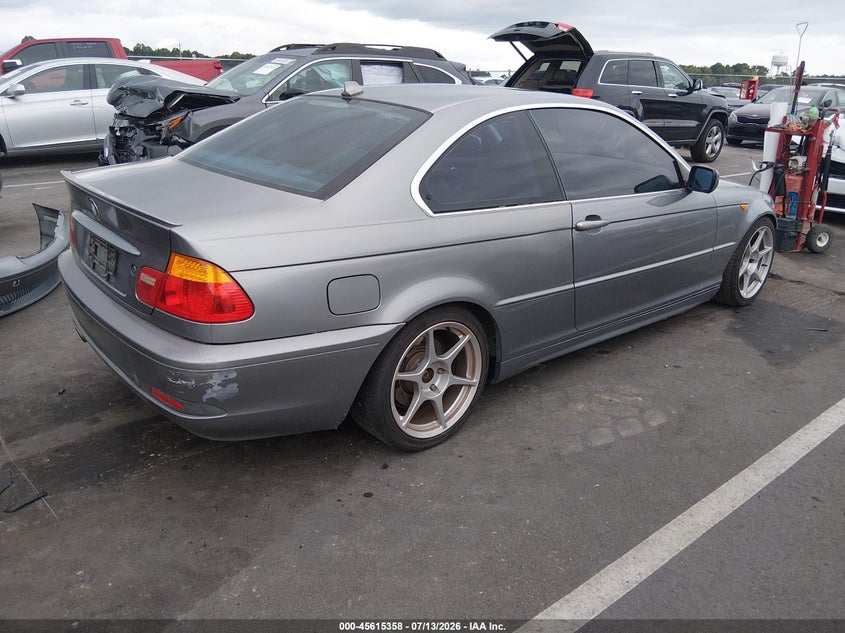 2004 BMW 3 series VIN WBABD33484JY96865 IAAI salvage auction — FRONT END, Salvage (North Carolina), sold $1,100 on 2026-08-01 (photo 4)