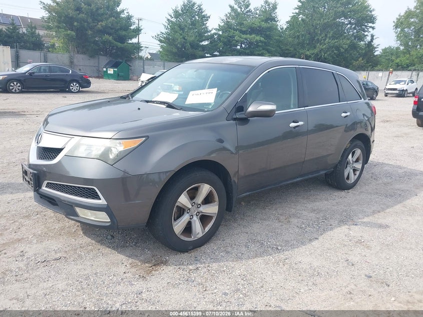 2011 Acura Mdx VIN 2HNYD2H25BH547735 IAAI salvage auction — NORMAL WEAR, Clear (New Jersey), sold $925 on 2026-07-18 (photo 2)