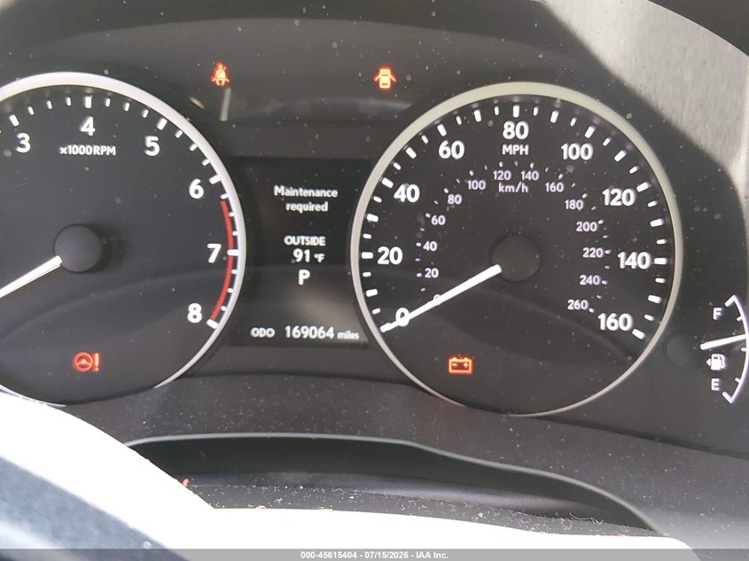 2014 Lexus ES VIN JTHBK1GG5E2149378 IAAI salvage auction — WATER/FLOOD, Salvage Title, sold $1,800 on 2026-07-31 (photo 7)