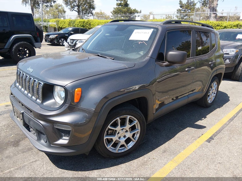 2020 Jeep Renegade VIN ZACNJAAB3LPL13564 IAAI salvage auction — SIDE, Salvage Title, sold $2,250 on 2026-08-17 (photo 2)