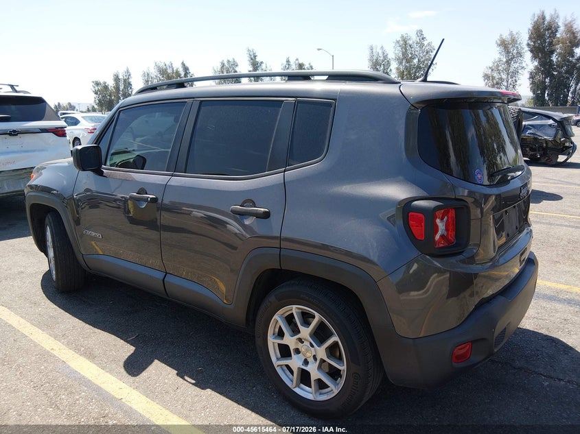 2020 Jeep Renegade VIN ZACNJAAB3LPL13564 IAAI salvage auction — SIDE, Salvage Title, sold $2,250 on 2026-08-17 (photo 3)