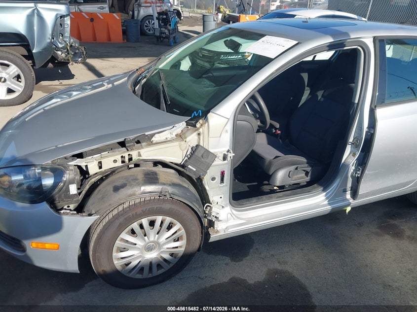 2012 Volkswagen Golf VIN WVWDB7AJ5CW347773 IAAI salvage auction — SIDE, Wait Title, sold $1,150 on 2026-08-01 (photo 6)