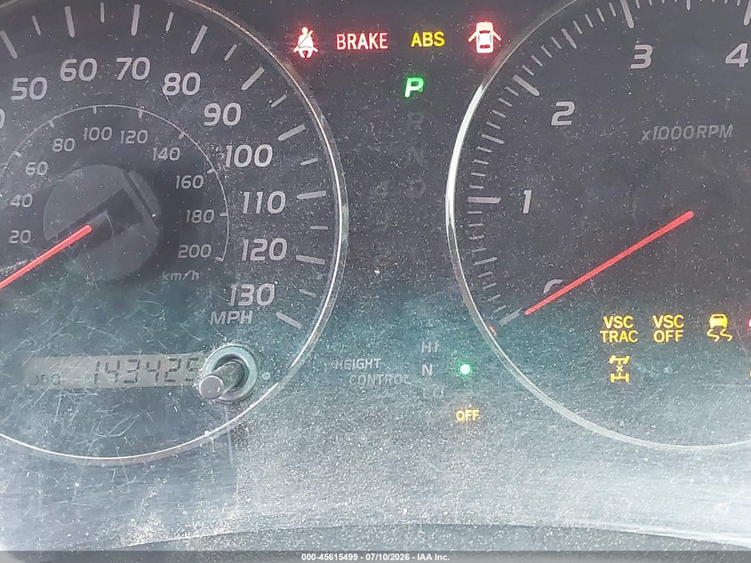 2007 Lexus Gx 470 VIN JTJBT20X570128461 IAAI salvage auction — NORMAL WEAR, Original (Maine), sold $1,550 on 2026-07-27 (photo 7)