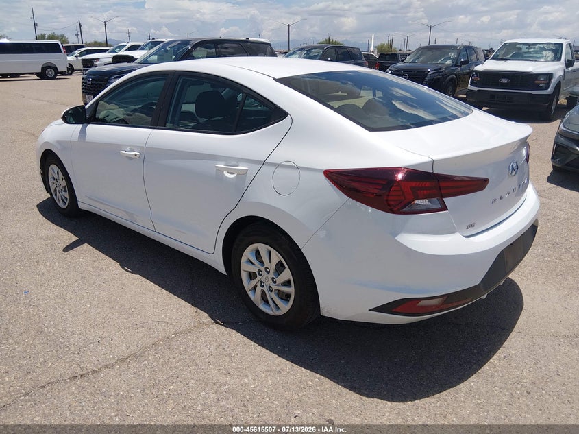 2020 Hyundai Elantra VIN 5NPD74LF5LH600119 IAAI salvage auction — NORMAL WEAR, Sf97 (Arizona), sold $9,250 on 2026-08-25 (photo 3)
