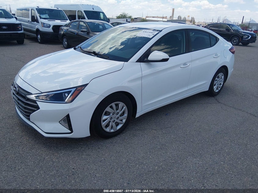 2020 Hyundai Elantra VIN 5NPD74LF5LH600119 IAAI salvage auction — NORMAL WEAR, Sf97 (Arizona), sold $9,250 on 2026-08-25 (photo 2)