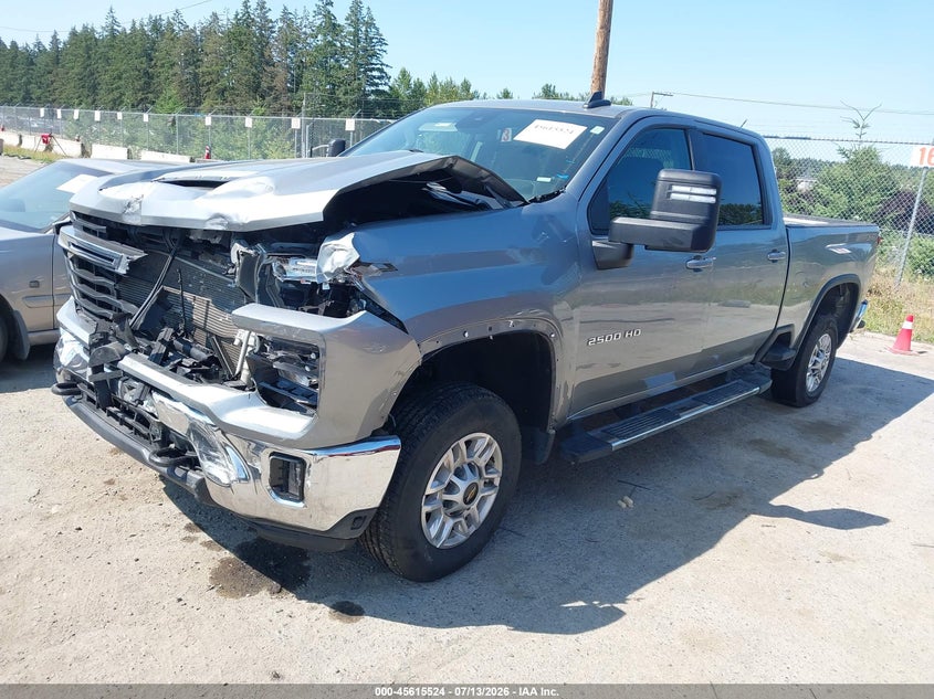 2025 Chevrolet Silverado VIN 2GC1KNEY1S1229871 IAAI salvage auction — FRONT END, Enterprise Vehicles Clear Only (Nevada), sold $23,100 on 2026-07-29 (photo 2)