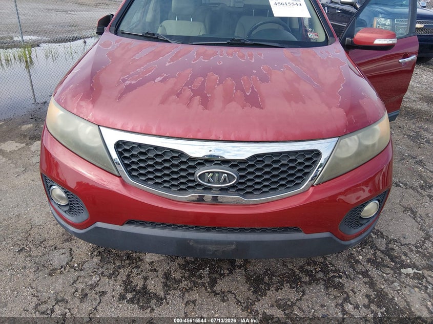2011 Kia Sorento VIN 5XYKUCA19BG011615 IAAI salvage auction — NORMAL WEAR, Clear (Virginia), sold $25 on 2026-07-24 (photo 6)