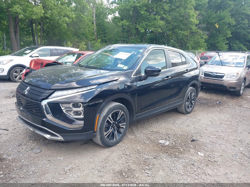 2024 Mitsubishi Eclipse cross VIN JA4ATWAA4RZ046066 IAAI salvage auction — RIGHT FRONT, Salvage Title, sold $10,800 on 2026-08-07 (photo 2)