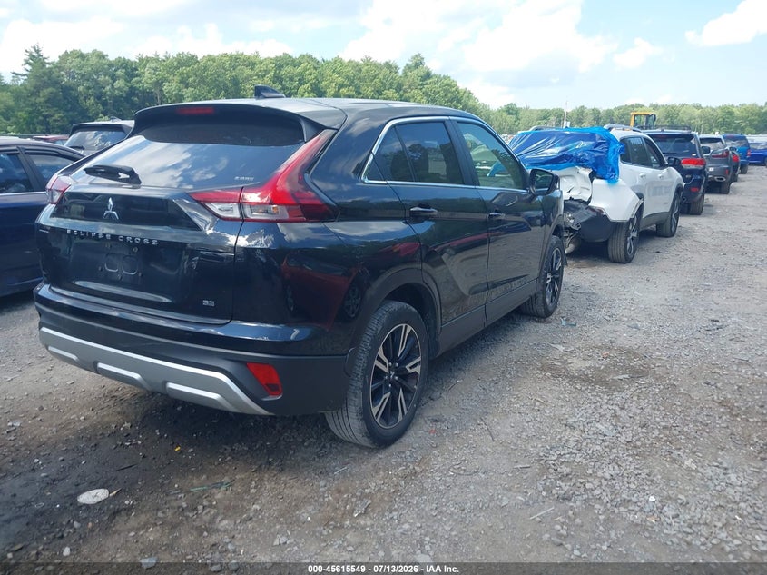 2024 Mitsubishi Eclipse cross VIN JA4ATWAA4RZ046066 IAAI salvage auction — RIGHT FRONT, Salvage Title, sold $10,800 on 2026-08-07 (photo 4)