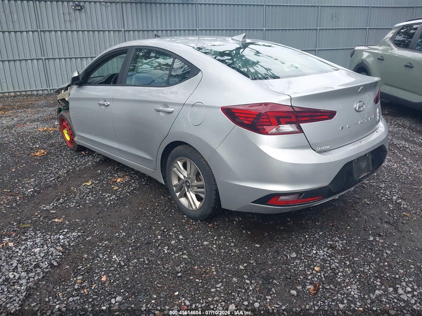 2019 Hyundai Elantra VIN KMHD84LF6KU848733 IAAI salvage auction — FRONT END, Salvage Title, sold $2,100 on 2026-07-29 (photo 3)