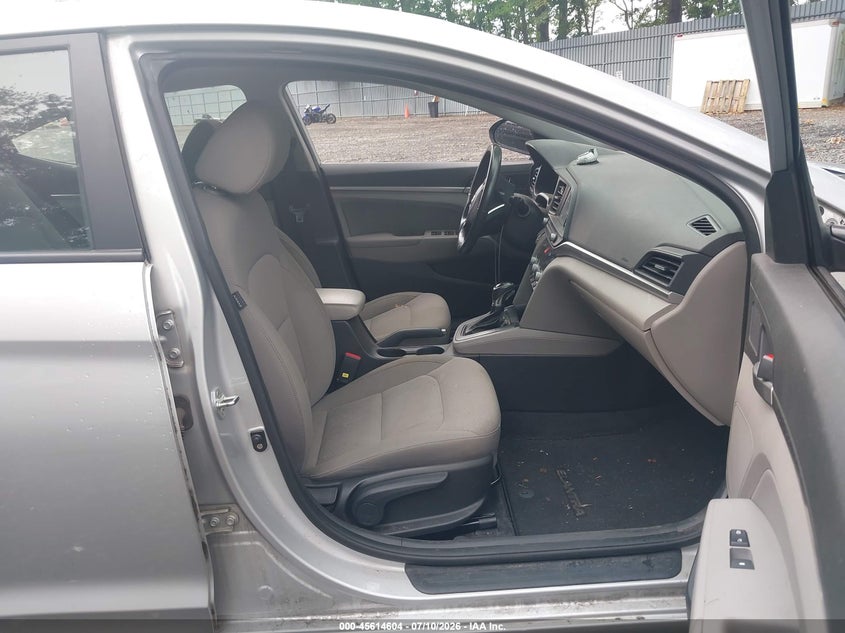 2019 Hyundai Elantra VIN KMHD84LF6KU848733 IAAI salvage auction — FRONT END, Salvage Title, sold $2,100 on 2026-07-29 (photo 5)