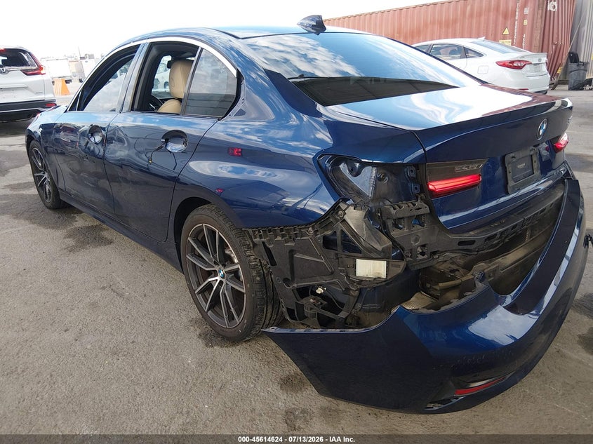 2019 BMW 3er VIN WBA5R1C58KAK07450 IAAI salvage auction — LEFT SIDE, Wait Title, sold $9,500 on 2026-08-03 (photo 6)