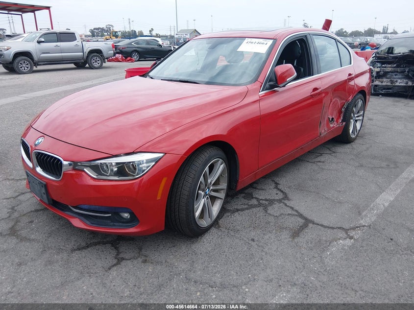 2017 BMW 3er VIN WBA8B9G32HNU52349 IAAI salvage auction — LEFT SIDE, Salvage (California), sold $4,400 on 2026-07-23 (photo 2)