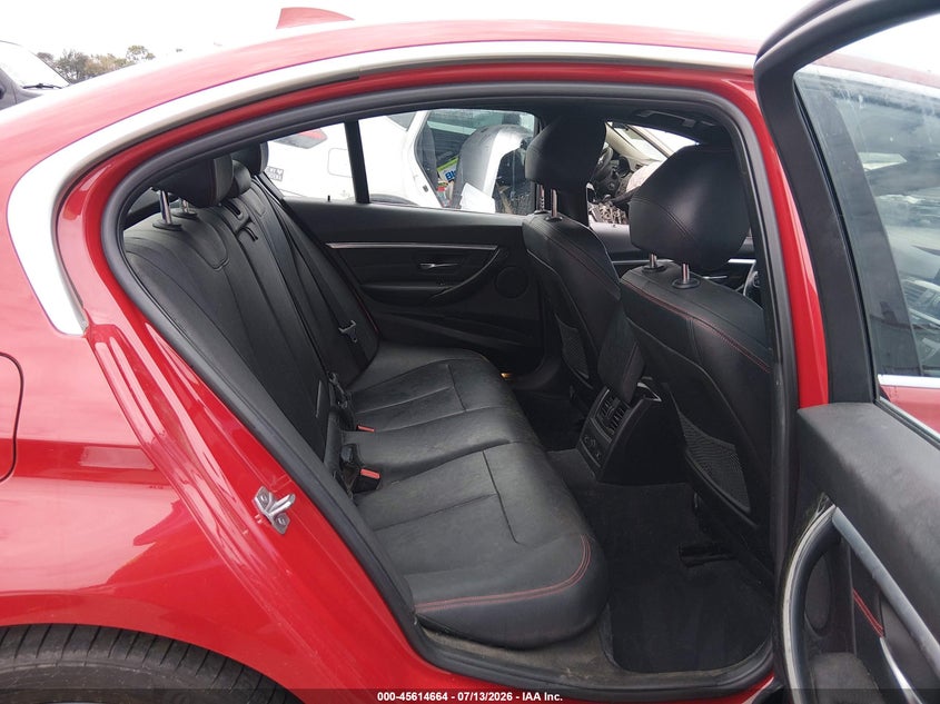 2017 BMW 3er VIN WBA8B9G32HNU52349 IAAI salvage auction — LEFT SIDE, Salvage (California), sold $4,400 on 2026-07-23 (photo 8)