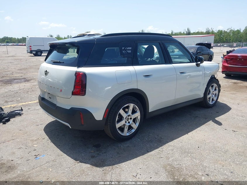 2025 Mini Countryman VIN WMZ23GA07S7S16333 IAAI salvage auction — FRONT END, Salvage Title, sold $1,050 on 2026-07-22 (photo 4)