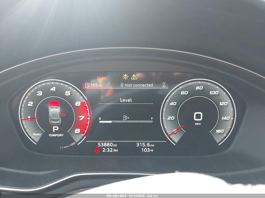 2021 Audi A5 VIN WAUCBCF56MA004613 IAAI salvage auction — RIGHT SIDE, Wait Title, sold $12,900 on 2026-09-26 (photo 7)