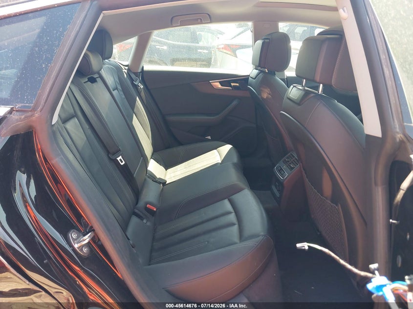 2021 Audi A5 VIN WAUCBCF56MA004613 IAAI salvage auction — RIGHT SIDE, Wait Title, sold $12,900 on 2026-09-26 (photo 8)