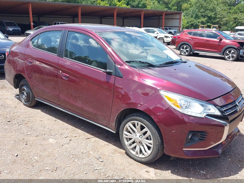 2024 Mitsubishi Mirage VIN ML32FVFJ1RHF18739 IAAI salvage auction — RIGHT FRONT, Enterprise Vehicles Clear Only (South Carolina), sold $7,750 on 2026-07-22 (photo 6)