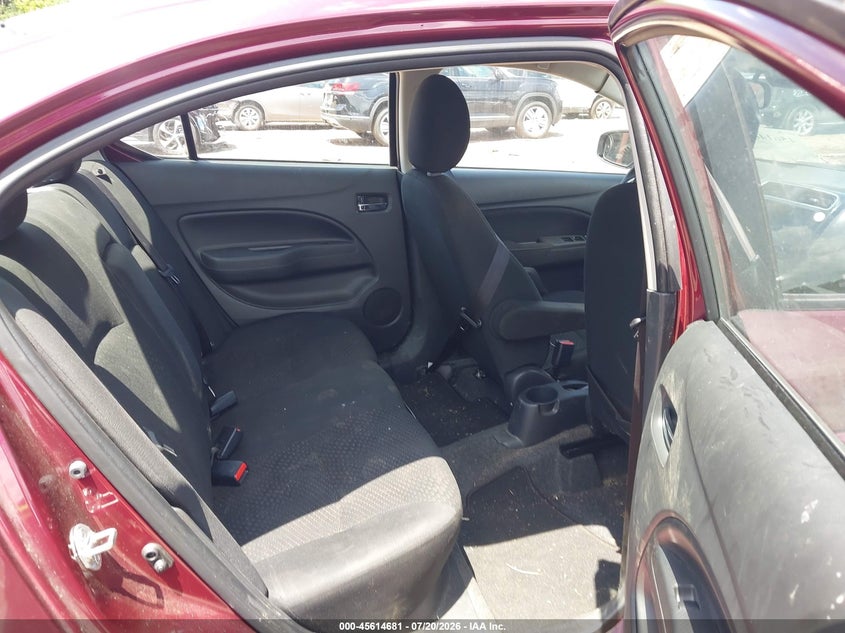 2024 Mitsubishi Mirage VIN ML32FVFJ1RHF18739 IAAI salvage auction — RIGHT FRONT, Enterprise Vehicles Clear Only (South Carolina), sold $7,750 on 2026-07-22 (photo 8)