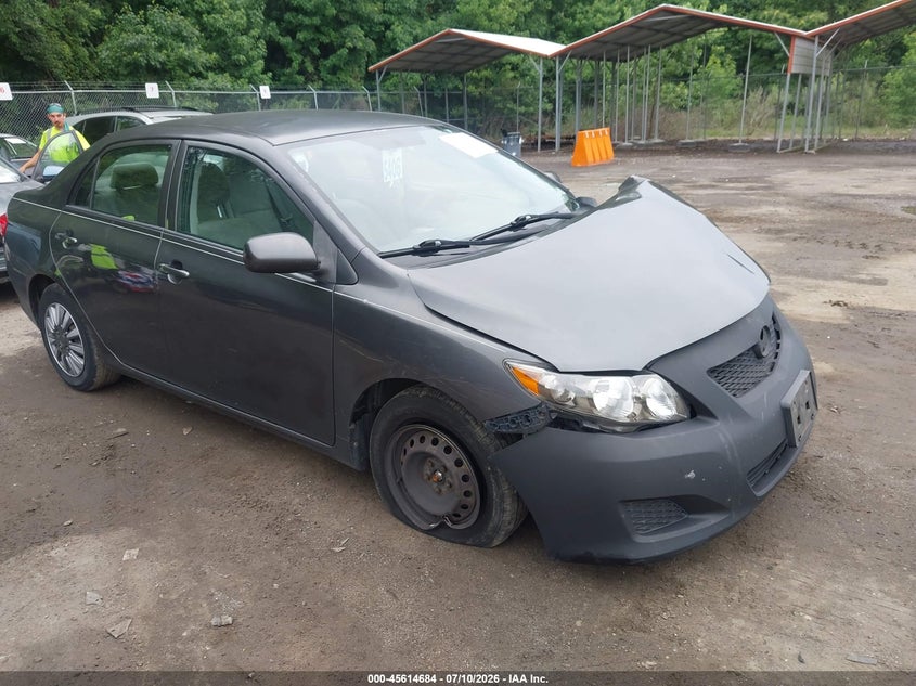 2009 Toyota Corolla VIN JTDBL40E099018221 IAAI salvage auction — LEFT FRONT, Clear (Maryland), sold $1,350 on 2026-07-28 (photo 1)
