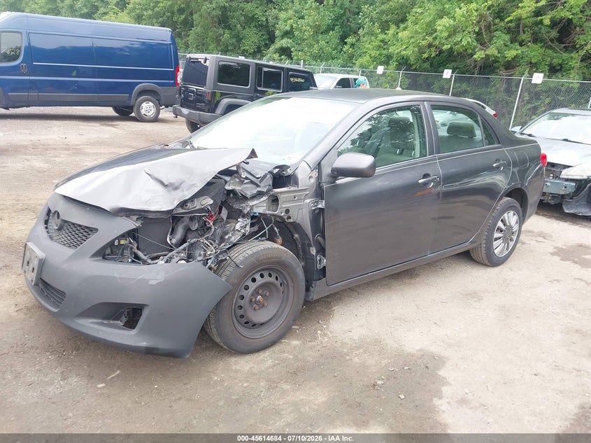 2009 Toyota Corolla VIN JTDBL40E099018221 IAAI salvage auction — LEFT FRONT, Clear (Maryland), sold $1,350 on 2026-07-28 (photo 2)
