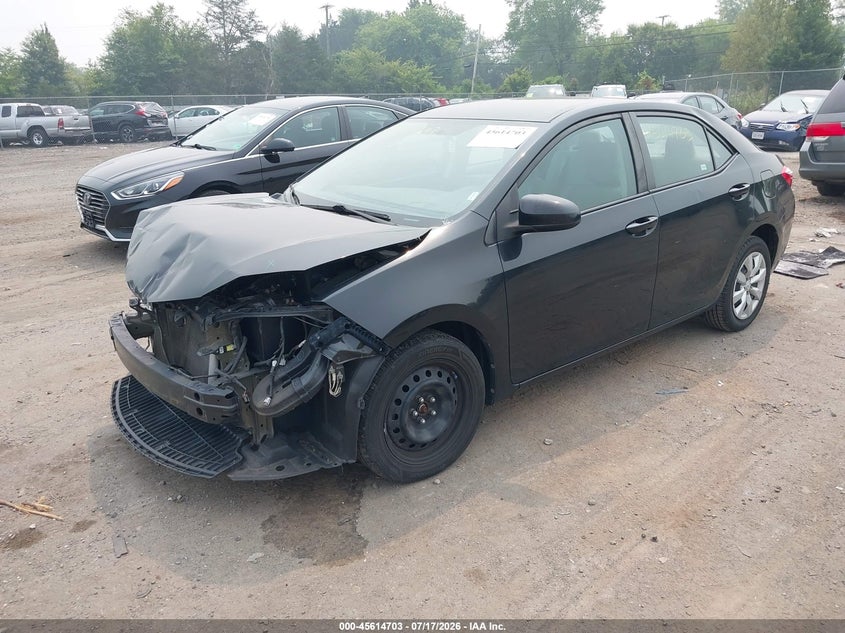 2016 Toyota Corolla VIN 5YFBURHEXGP522085 IAAI salvage auction — FRONT END, Clear (Virginia), sold $25 on 2026-07-28 (photo 2)