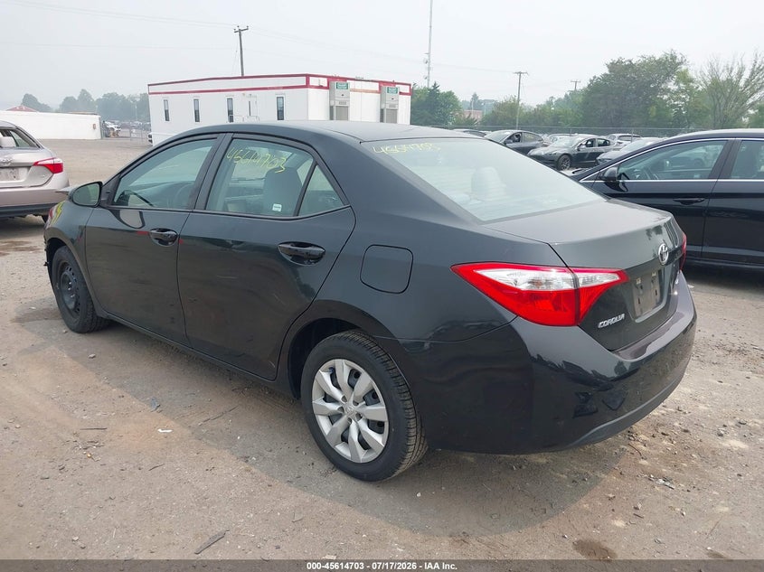 2016 Toyota Corolla VIN 5YFBURHEXGP522085 IAAI salvage auction — FRONT END, Clear (Virginia), sold $25 on 2026-07-28 (photo 3)