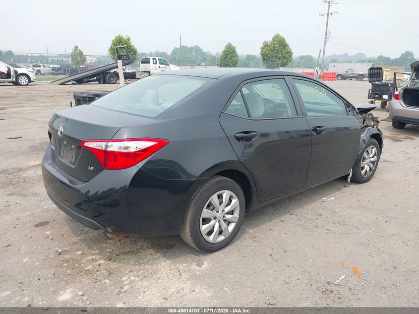 2016 Toyota Corolla VIN 5YFBURHEXGP522085 IAAI salvage auction — FRONT END, Clear (Virginia), sold $25 on 2026-07-28 (photo 4)